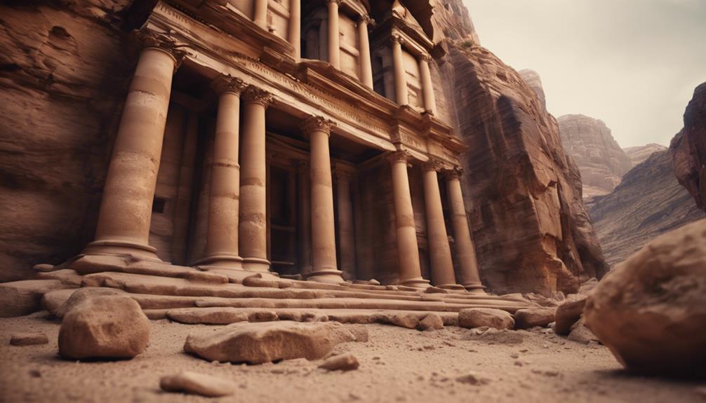 ancient architecture in jordan