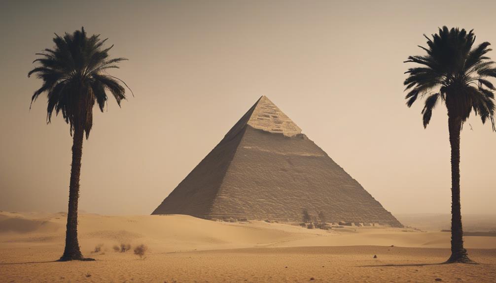 ancient egyptian pyramids stand