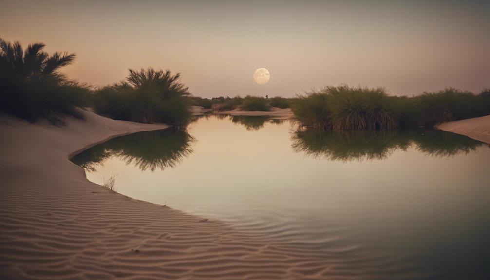 capturing moon lake s serenity