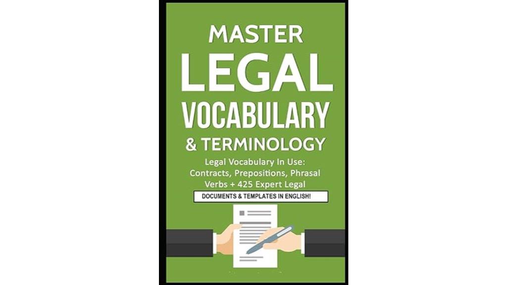 legal vocabulary and templates