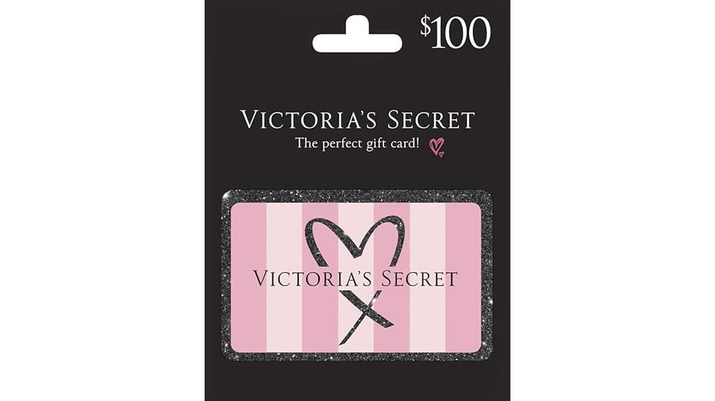 victoria s secret gift card