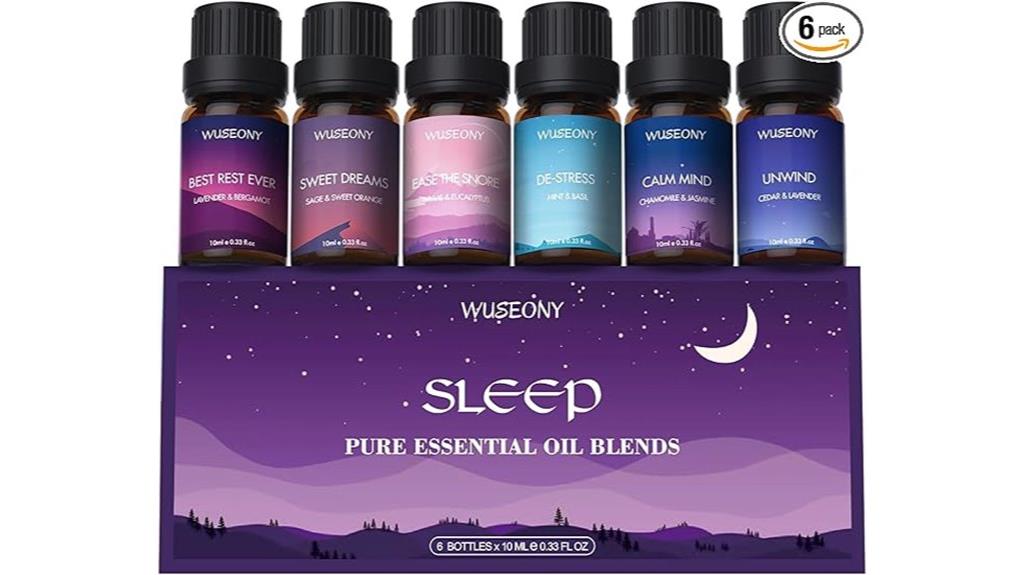 aromatherapy sleep oil set