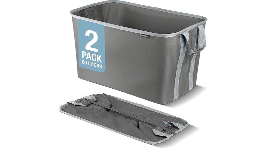 collapsible laundry baskets pack