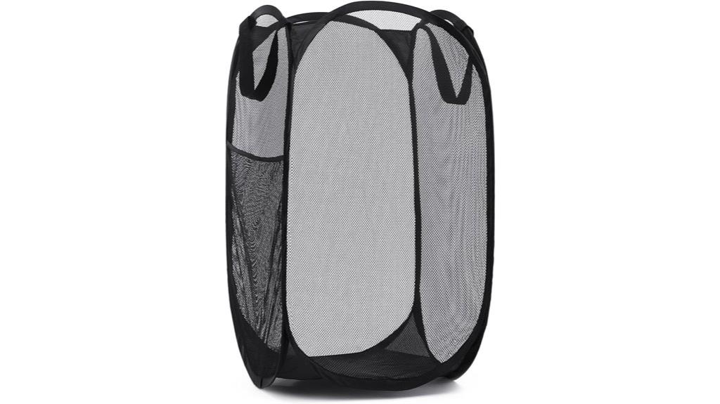 collapsible mesh laundry hamper