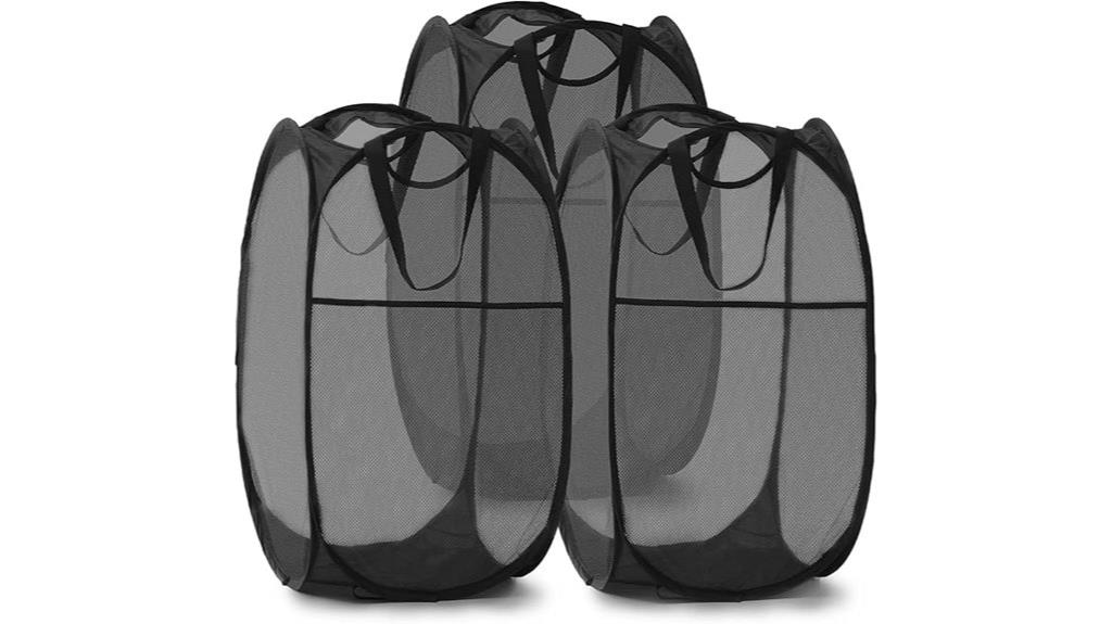 collapsible mesh laundry hampers