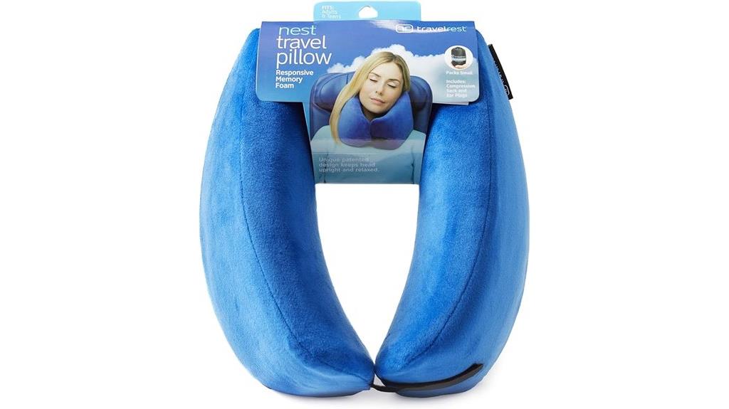 comfortable travel neck pillow