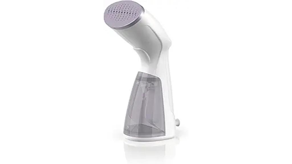 compact handheld steamer device