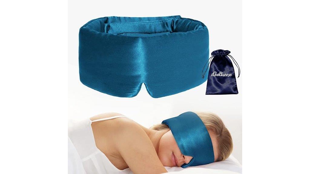 cooling silk eye mask