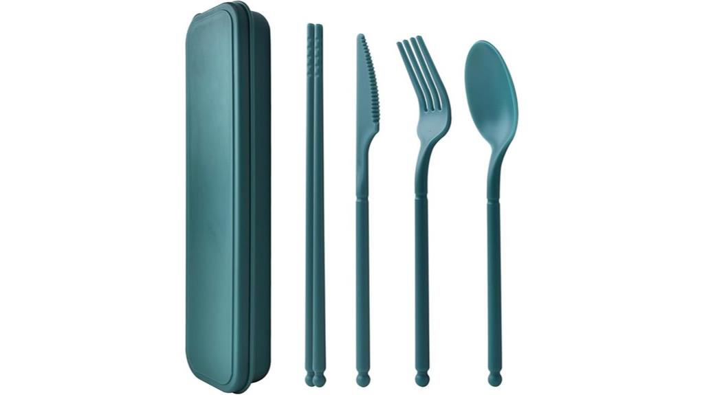 eco friendly camping utensil set