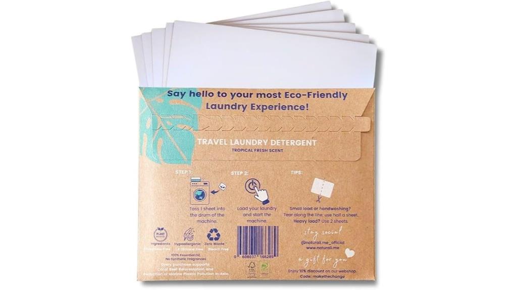 eco friendly laundry detergent sheets