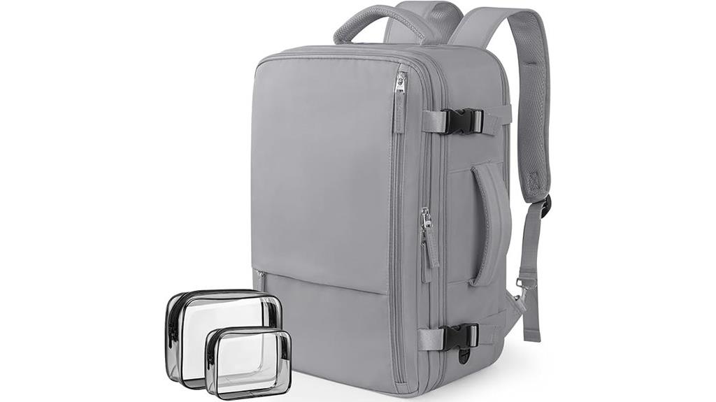 expandable 40l travel backpack