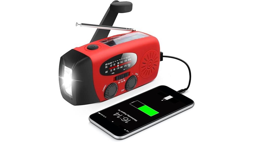 hand crank emergency radio