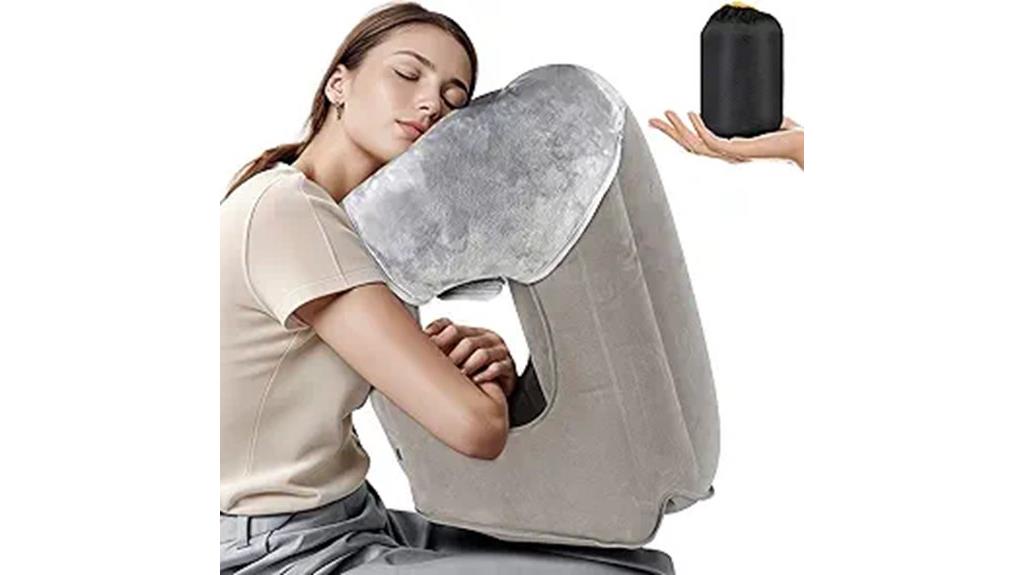 inflatable travel pillow comfort