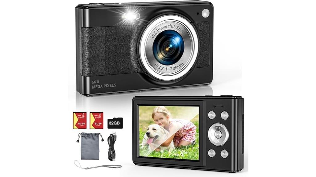 kids 56mp zoom camera