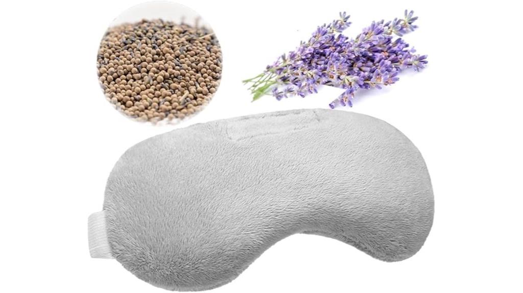 lavender infused weighted mask