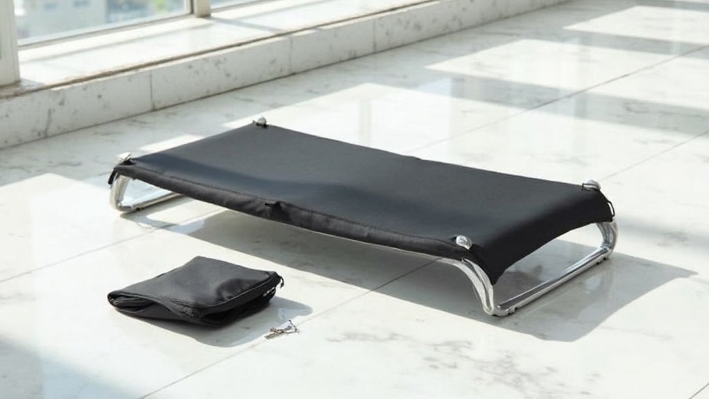 lightweight travel friendly footrests