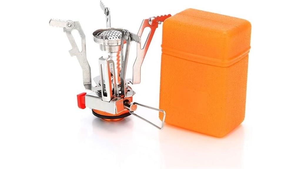 portable camping stove ignition