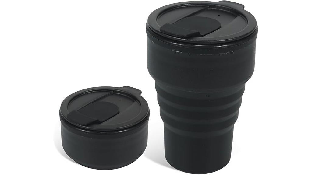 portable collapsible drinkware