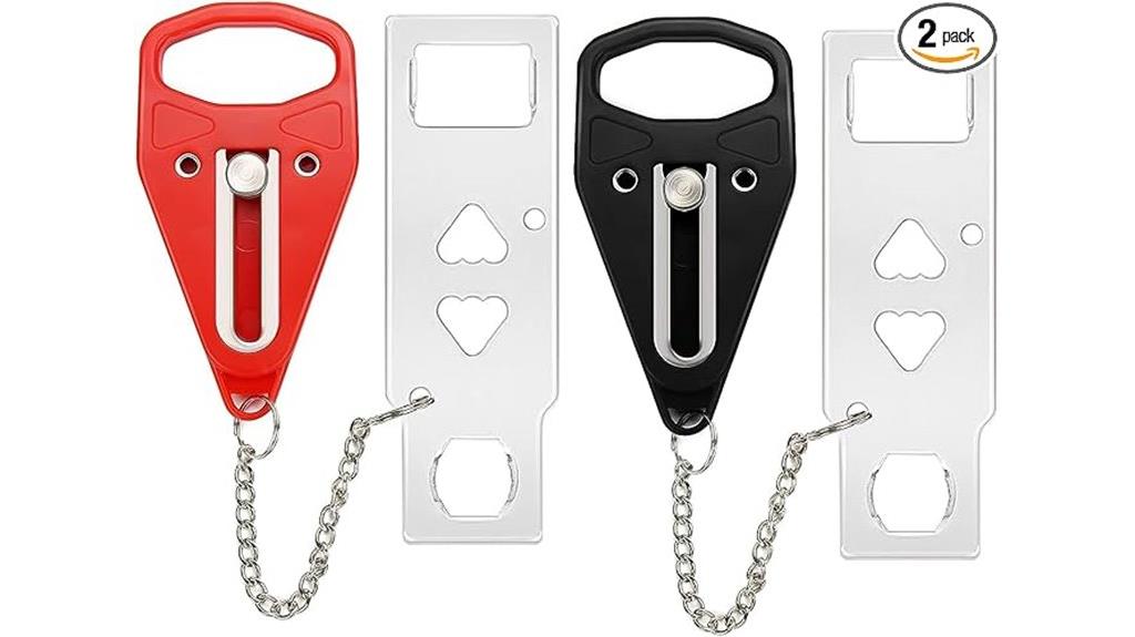 portable security door locks