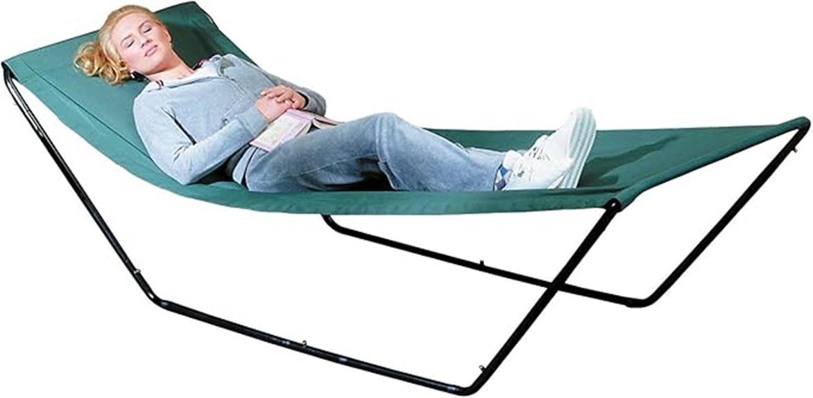 portable steel frame hammock