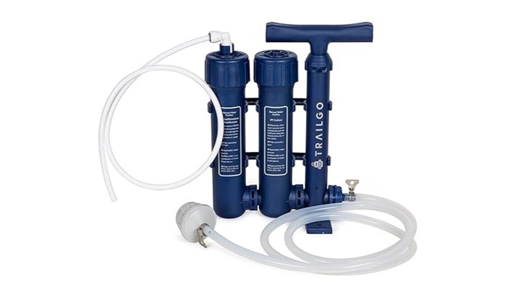 portable water filtration system