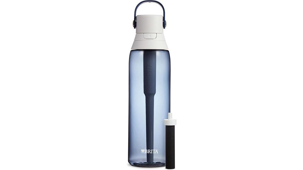 premium filtered water bottle