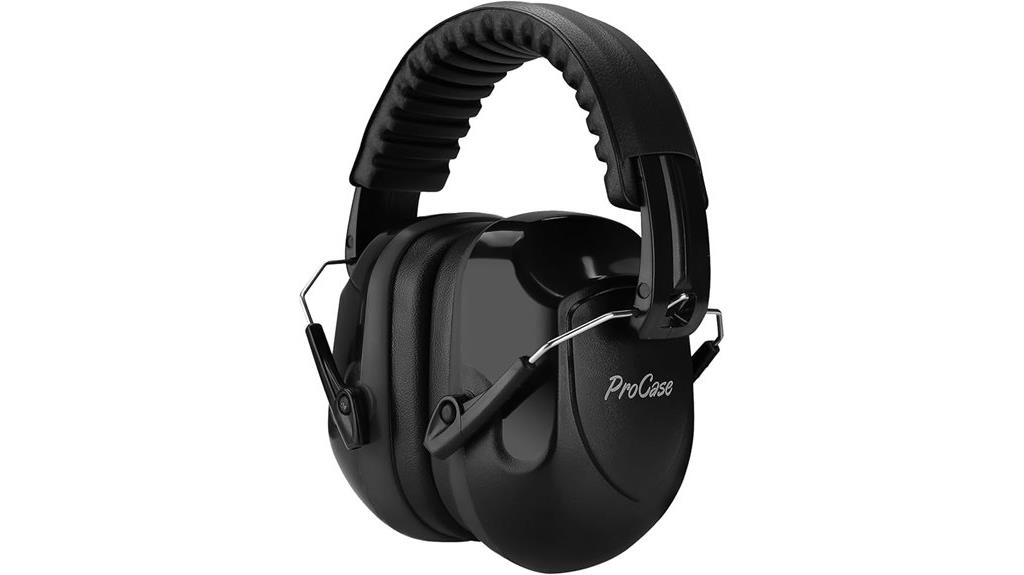 procase ear muffs noise reduction