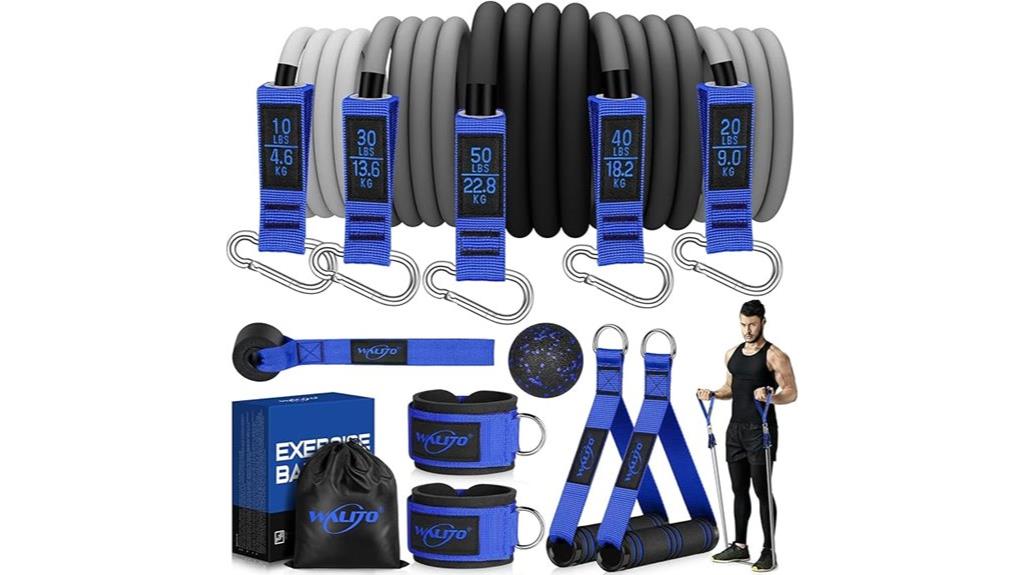 resistance bands with accessories