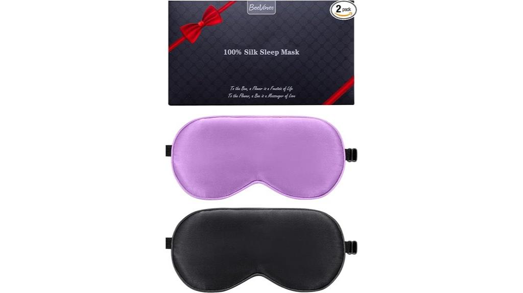 silk sleep masks pack