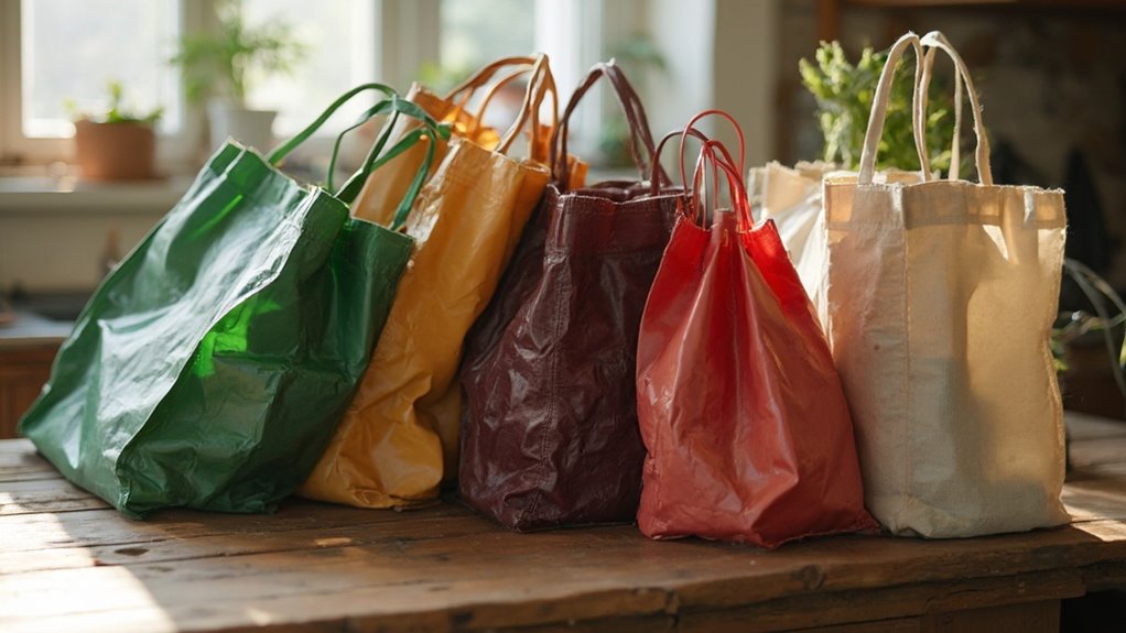 sustainable foldable shopping bags