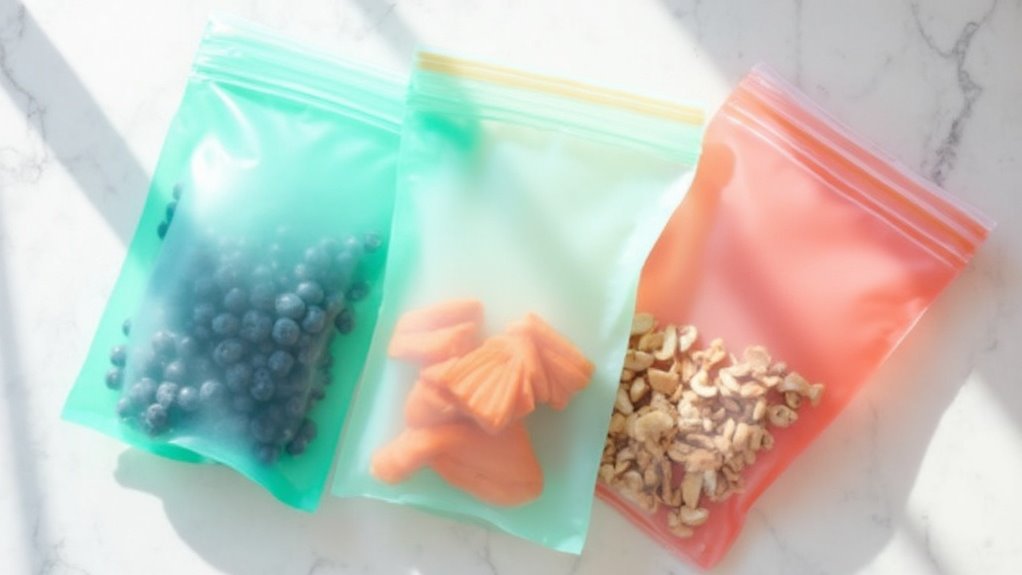 top silicone snack bags