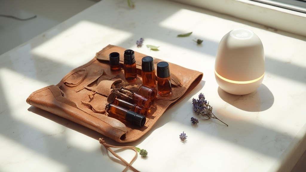 travel aromatherapy kit selection