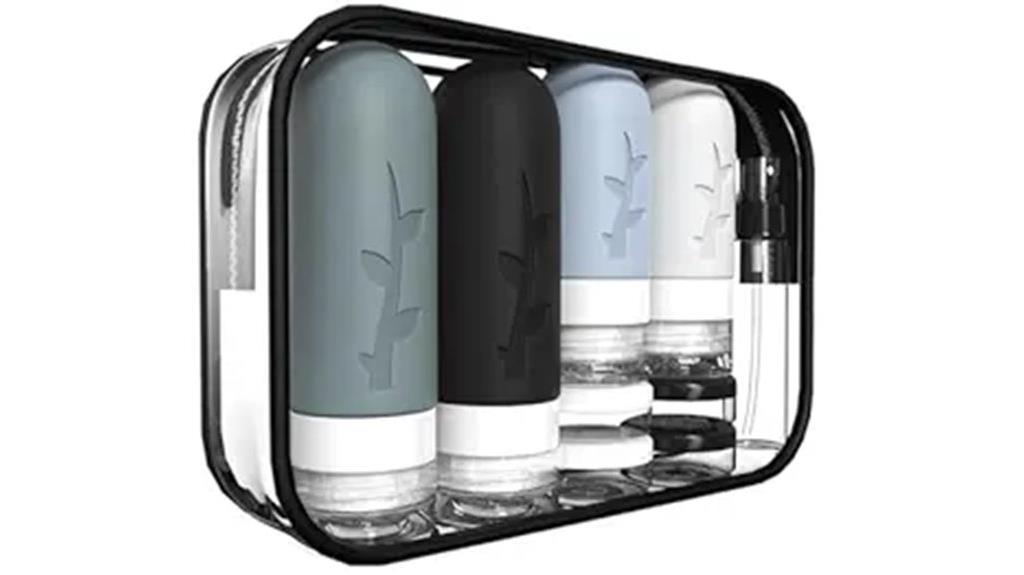 travel bottles for toiletries