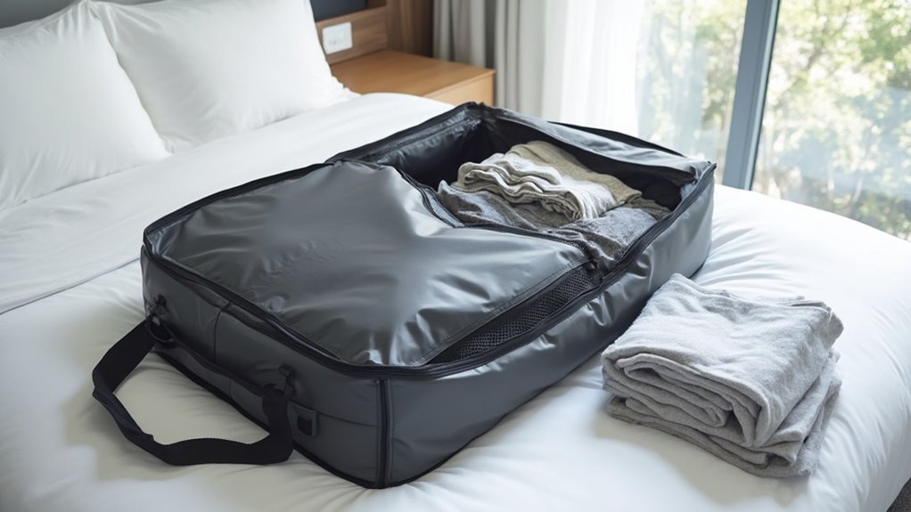 travel friendly collapsible laundry bags