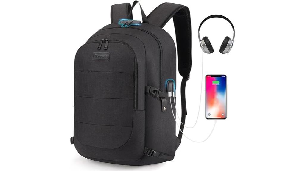 travel laptop backpack usb