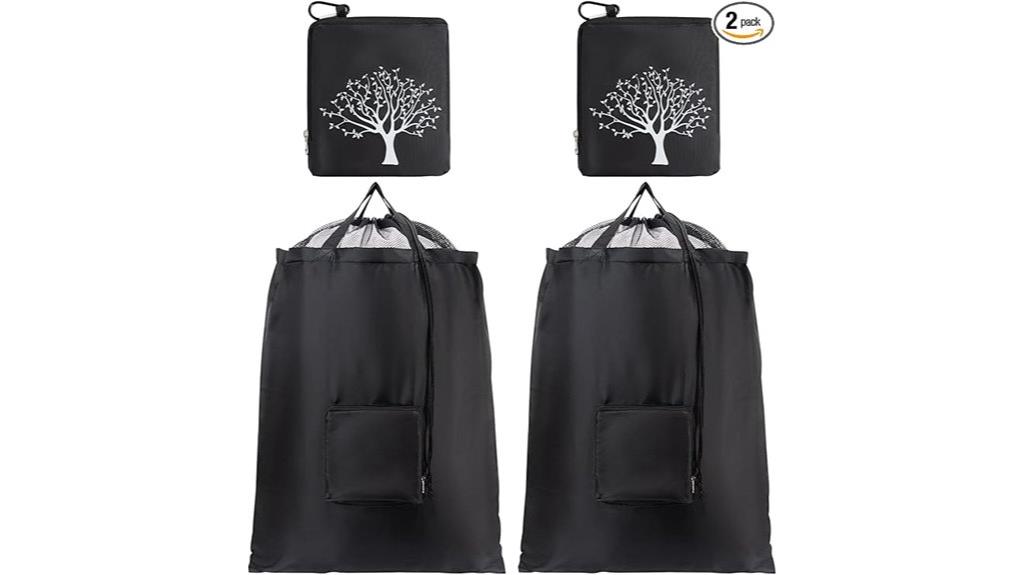 travel laundry bags set