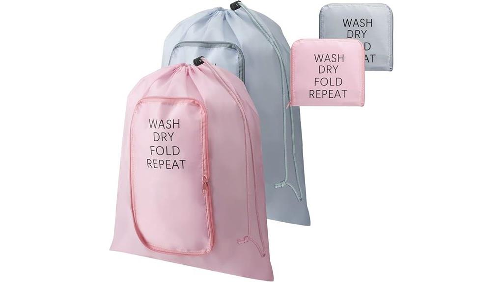 travel laundry bags set