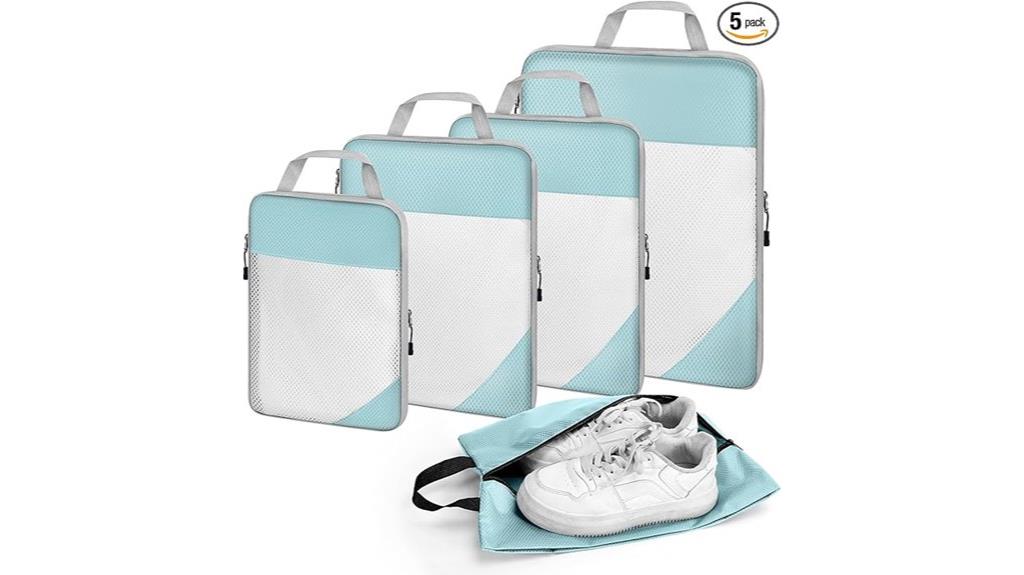 travel packing cube set