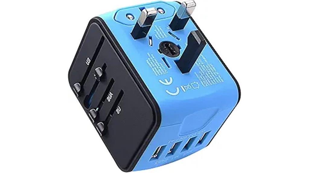 universal adapter with usb