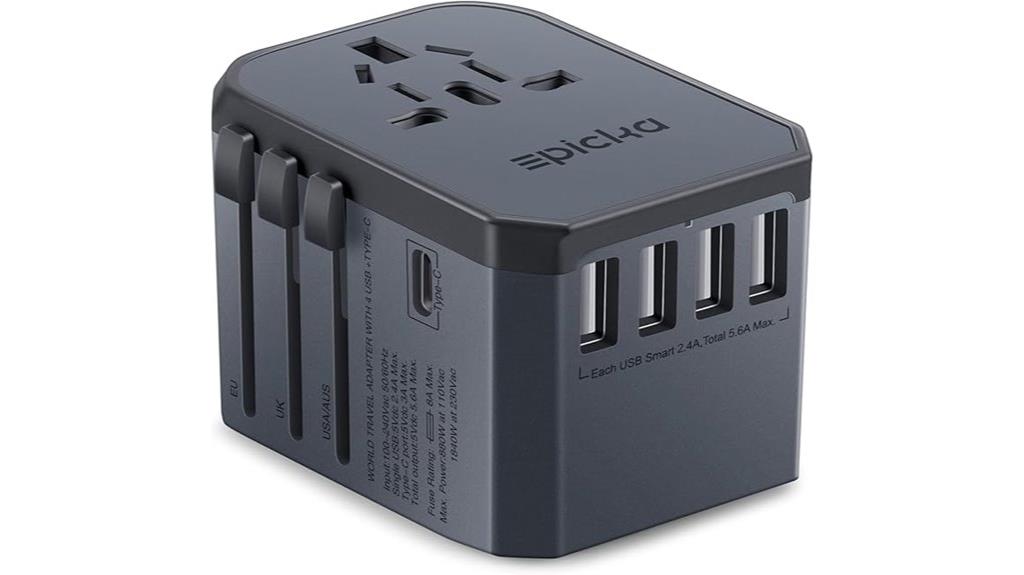 universal travel adapter device