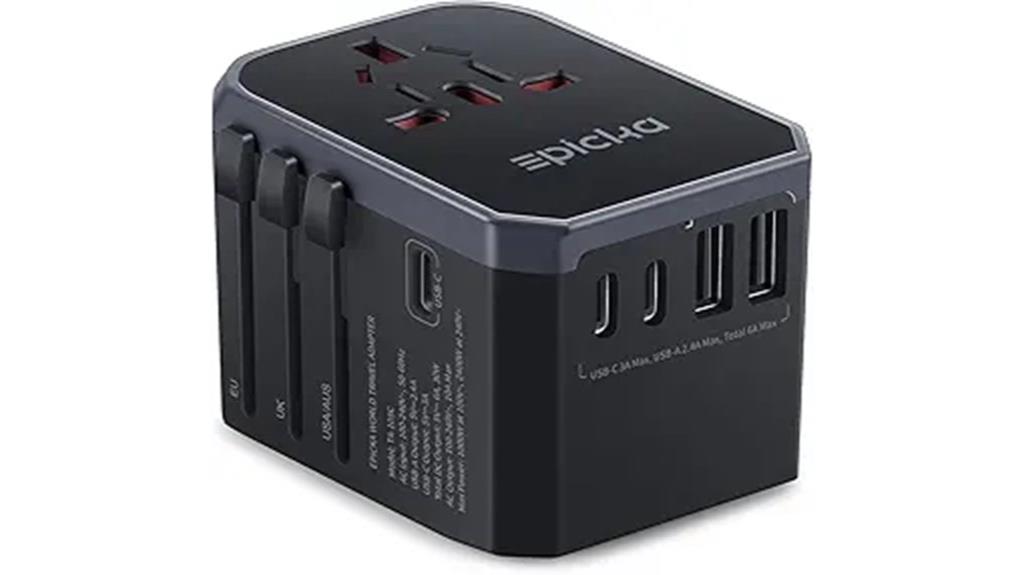 universal travel adapter usb