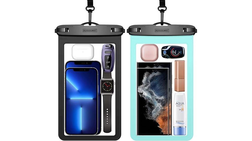 universal waterproof phone pouches