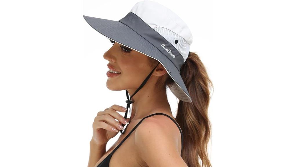 uv protection mesh hat