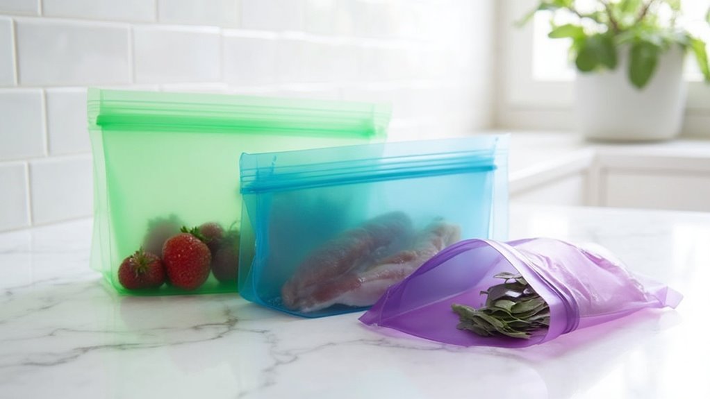 versatile silicone food storage