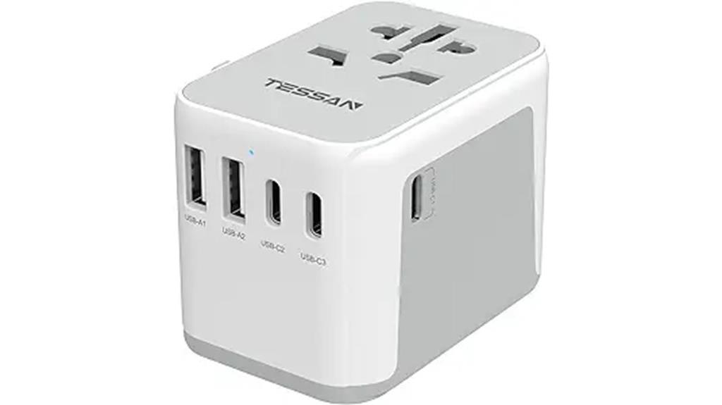 versatile travel usb adapter