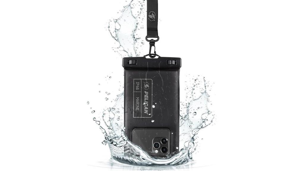 waterproof phone pouch compatible