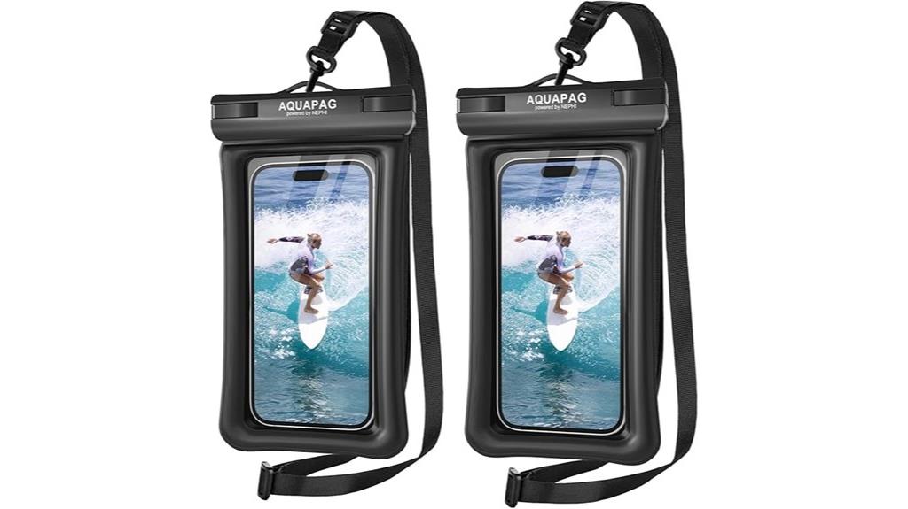 waterproof phone pouch set